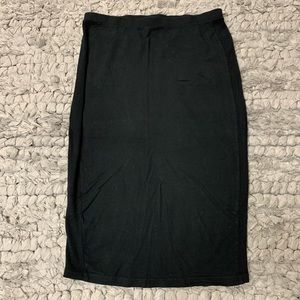 Trouvé pencil skirt rayon spandex blend
